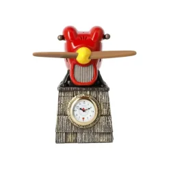 Maison Ghibli TABLE CLOCK FIO PICCOLO SAVOIA LATE MODEL - PORCO ROSSO