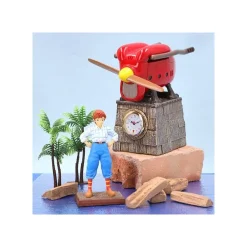 Maison Ghibli TABLE CLOCK FIO PICCOLO SAVOIA LATE MODEL - PORCO ROSSO