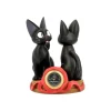Maison Ghibli Table Clock Jiji & Soft Toy Jiji - Kiki's Delivery Service