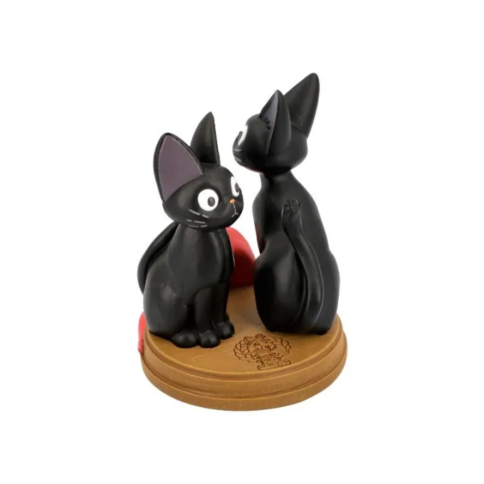 Maison Ghibli Table Clock Jiji & Soft Toy Jiji - Kiki's Delivery Service