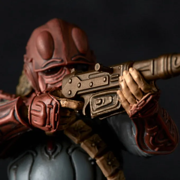 Maison Ghibli Takeya Figurine Dorok Soldier 1 - Nausicaa