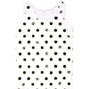 Maison Ghibli TANK TOP TOTORO KUROSUKE WHITE DOTS (WOMEN)-MY NEIGHBOR TOTORO