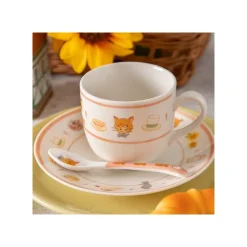 Maison Ghibli Tea time & Cat Plate - The Cat Returns