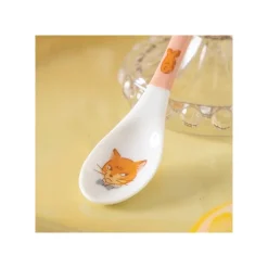 Maison Ghibli Tea time & Cat Spoon - The Cat Returns