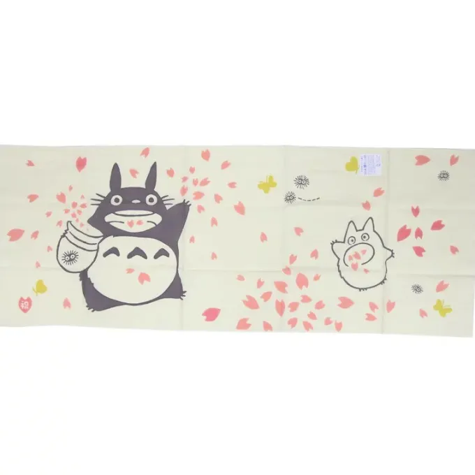 Maison Ghibli Tenugui Cherry tree blooms - My Neighbor Totoro