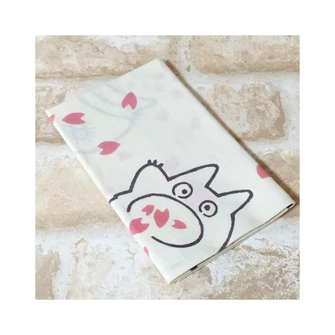 Maison Ghibli Tenugui Cherry tree blooms - My Neighbor Totoro