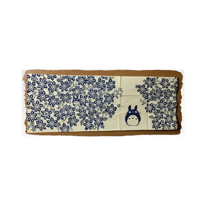 Maison Ghibli Tenugui Clematis - My Neighbor Totoro