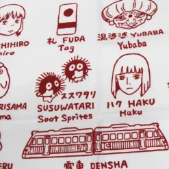 Maison Ghibli Tenugui Gods of Arubaya - Spirited Away