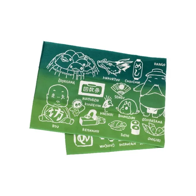 Maison Ghibli TENUGUI MEDICATED BATH - SPIRITED AWAY