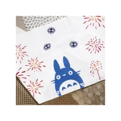 Maison Ghibli Tenugui Middle Totoro Fireworks - My Neighbor Totoro