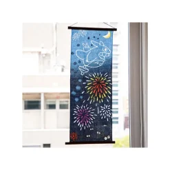 Maison Ghibli Tenugui Totoro Flying Fireworks - My Neighbor Totoro