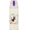 Maison Ghibli Thermos Bottle 500ml Jiji Flower garland - Kiki's Delivery Service