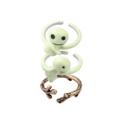 Maison Ghibli Three Ring set Kodama - Princess Mononoke