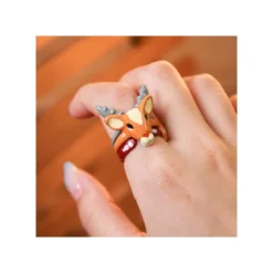 Maison Ghibli Three Ring set Yakul - Princess Mononoke