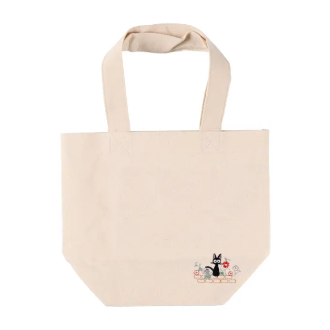 Maison Ghibli Tote bag Jiji in the flowers - Kiki's Delivery Service