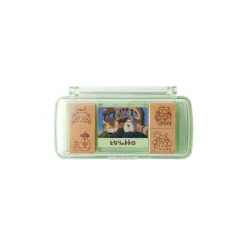 Maison Ghibli Totoro & Catbus Mini Stamp Set Green - My Neighbor Totoro