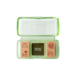 Maison Ghibli Totoro & Catbus Mini Stamp Set Green - My Neighbor Totoro