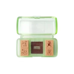 Maison Ghibli Totoro & Mei Mini Stamp Set Red - My Neighbor Totoro