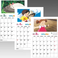 Maison Ghibli Totoro Calendar 2025 - FR