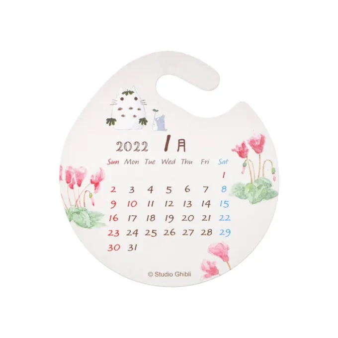 Maison Ghibli Totoro Family Calendar Statue - My Neighbor Tororo