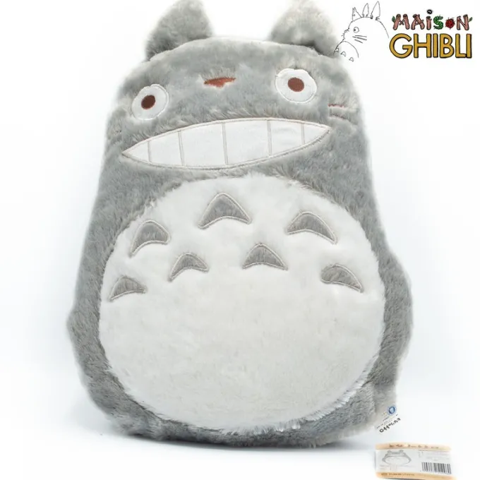 Maison Ghibli TOTORO GREY CUSHION - MY NEIGHBOUR TOTORO