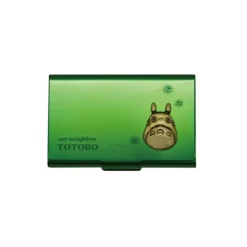 Maison Ghibli Totoro Metal Card Case Green - My Neighbor Totoro
