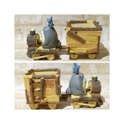 Maison Ghibli TOTORO TRAIN FLOWER BUCKET - MY NEIGBOUR TOTORO