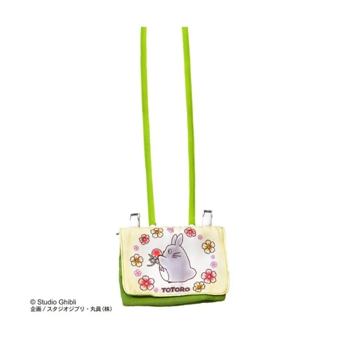Maison Ghibli Totoro with flowers Pochette 11 x 14,5 x 3 cm - My Neighbor Totoro
