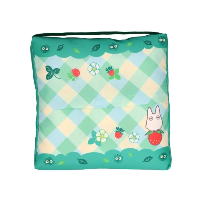 Maison Ghibli Totoro with strawberries cushion 30 x 30 cm - My Neighbor Totoro
