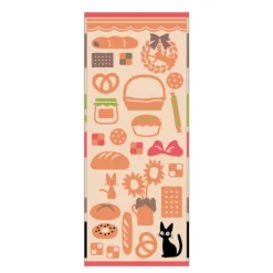 Maison Ghibli Towel Jiji's Bakery 34x80 cm - Kiki's Delivery Service