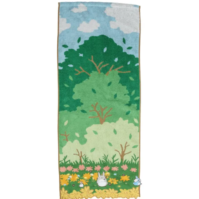 Maison Ghibli Towel Medium & Small Totoro racing 34x80 cm - My Neighbor Totoro