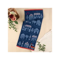 Maison Ghibli Towel The Night of Departure 34x80 cm - Kiki's Delivery Service