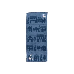 Maison Ghibli Towel The Night of Departure 34x80 cm - Kiki's Delivery Service