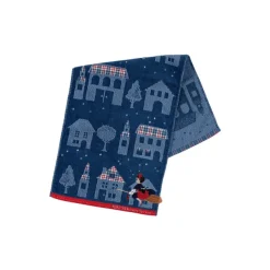 Maison Ghibli Towel The Night of Departure 34x80 cm - Kiki's Delivery Service