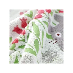 Maison Ghibli Towel Totoro Wild flowers 34x80 cm - My Neighbor Totoro