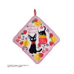 Maison Ghibli Towel with hanger Jiji Fruit jams - Kiki's Delivery Service
