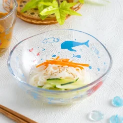 Maison Ghibli Transparent bowl 13cm Ponyo under the sea - Ponyo on the Cliff