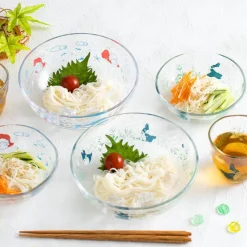 Maison Ghibli Transparent bowl 17cm Ponyo under the sea - Ponyo on the Cliff