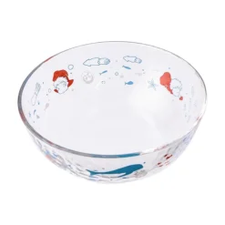 Maison Ghibli Transparent bowl 17cm Ponyo under the sea - Ponyo on the Cliff