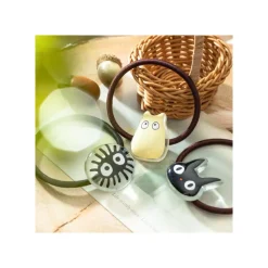 Maison Ghibli Transparent button style hair band Big Totoro - My Neighbor Totoro