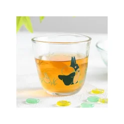 Maison Ghibli Transparent Glass Chasing acorns - My Neighbor Totoro