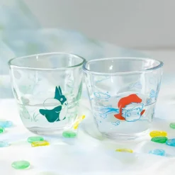Maison Ghibli Transparent Glass Chasing acorns - My Neighbor Totoro