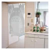Maison Ghibli Transparent Japanese Curtain Totoro - My Neighbor Totoro