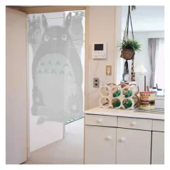 Maison Ghibli Transparent Japanese Curtain Totoro - My Neighbor Totoro