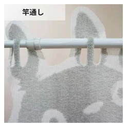Maison Ghibli Transparent Japanese Curtain Totoro - My Neighbor Totoro