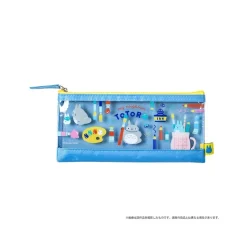 Maison Ghibli Transparent Pencase Blue - My Neighbor Totoro