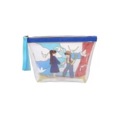 Maison Ghibli Transparent Pouch embroidered - Castle in the Sky