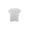 Maison Ghibli T-SHIRTS TOTORO NOIRAUDES DOTS BLANC M (FEMME) - MON VOISIN TOTORO