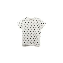 Maison Ghibli T-SHIRTS TOTORO NOIRAUDES DOTS BLANC M (FEMME) - MON VOISIN TOTORO
