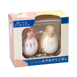 Maison Ghibli Two pack Roly-poly figurines Red & Yellow Parakeet - The Boy and the